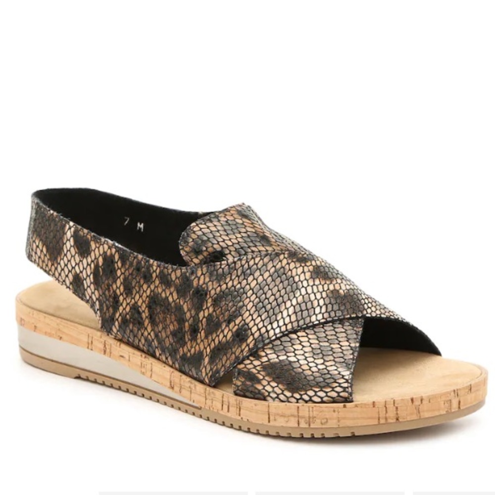 Like new Sesto Meucci Sylke Leopard Sandals